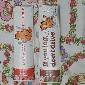Vintage Garfield Bumper Stickers Bundle